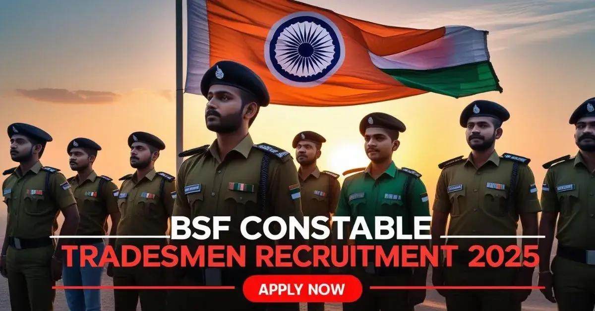 BSF Constable Tradesmen Recruitment 2025