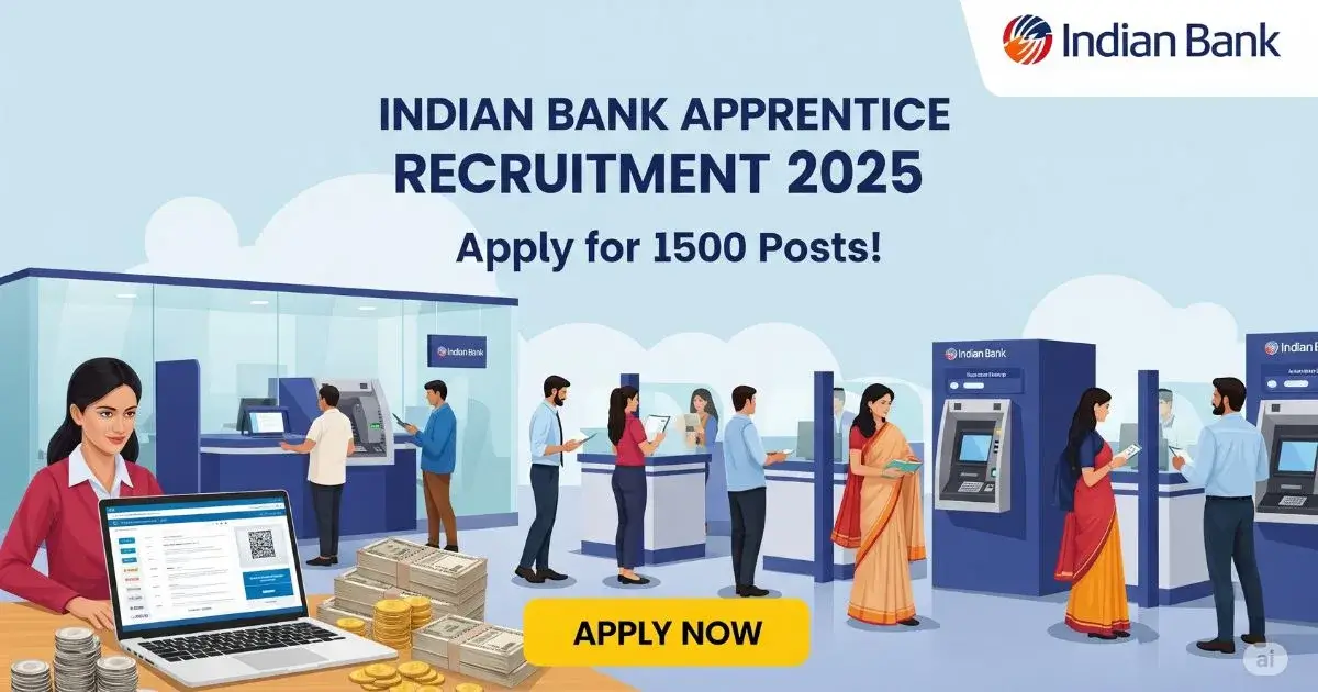 Indian Bank Apprentice Recruitment 2025