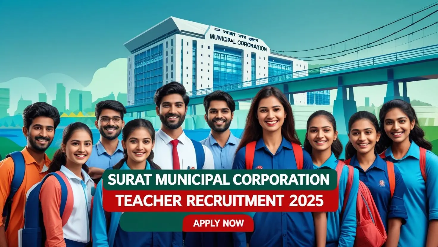 Surat Municipal Corporation Teacher Recruitment 2025