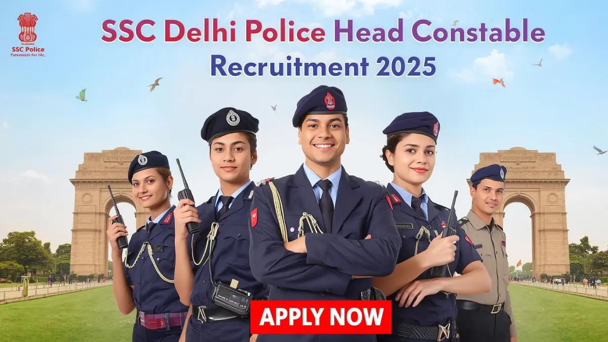 SSC Delhi Police Head Constable Recruitment 2025