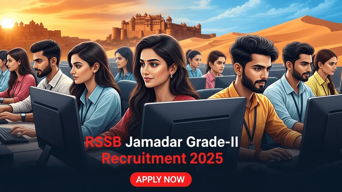 RSSB Jamadar Grade-II Recruitment 2025