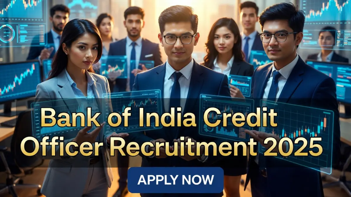 Bank of India Credit Officer Recruitment 2025