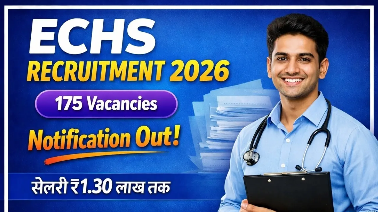 ECHS Recruitment 2026 Application Form Download