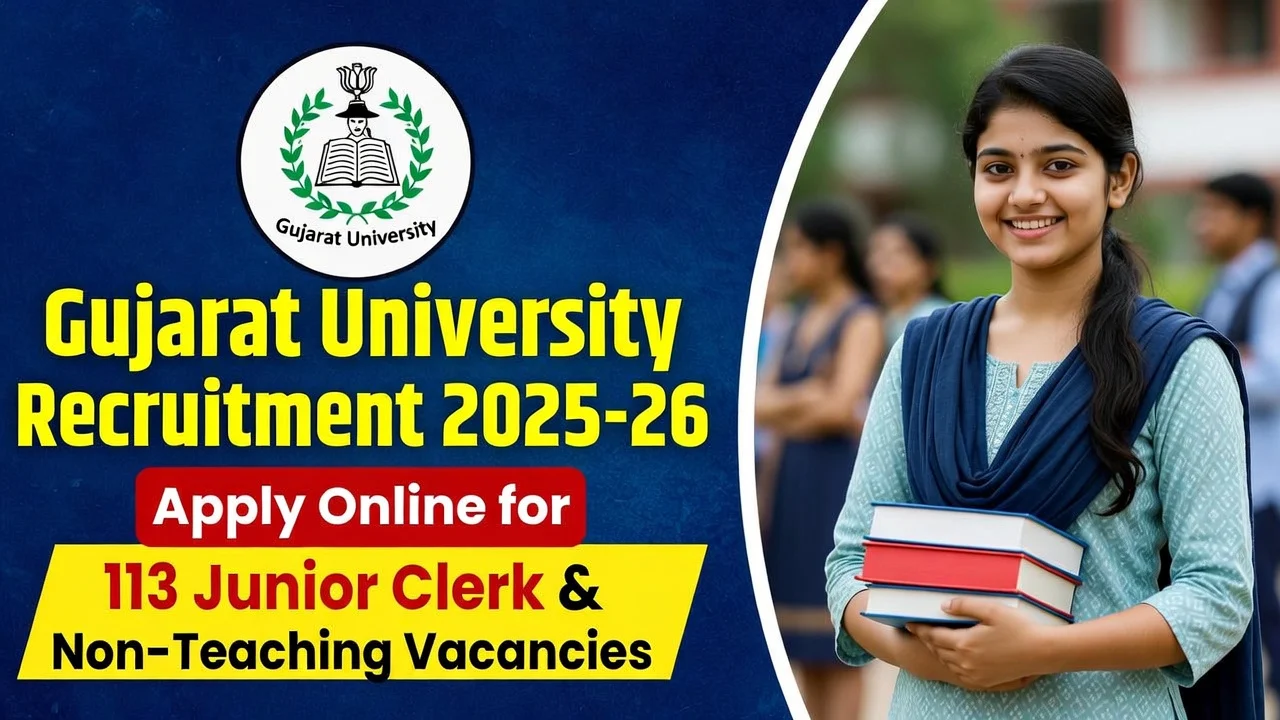 Gujarat University Recruitment 2025-26